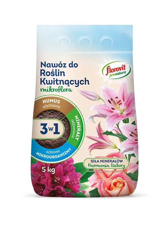 Florovit PRO Natura Mikroflora 3 w1 Rośliny Kwitnące 2