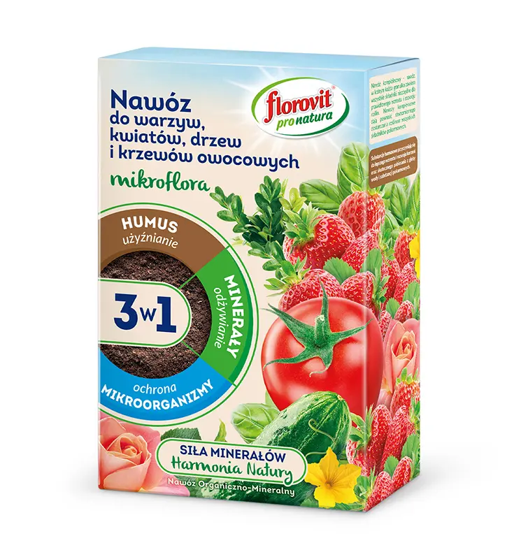 Florovit PRO Natura Mikroflora 3 in 1 Gemüse, Blumen, Obststräucher