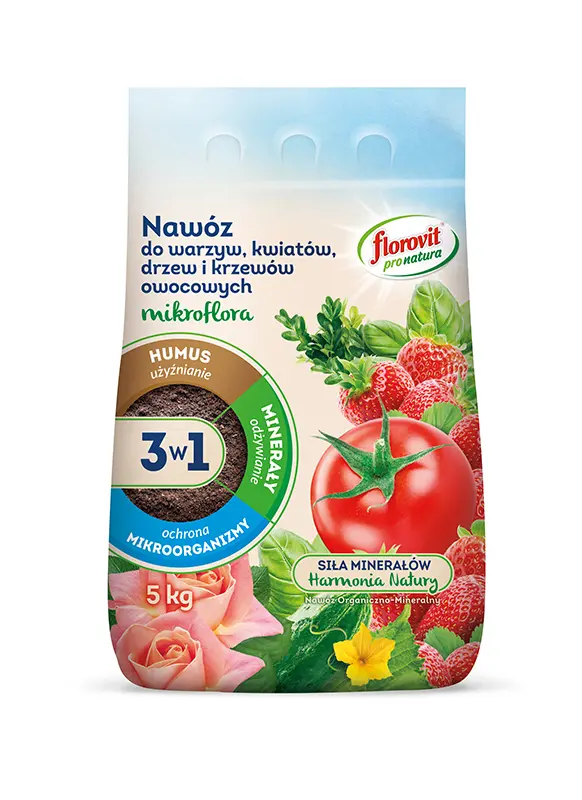 Florovit PRO Natura Mikroflora 3 in 1 Gemüse, Blumen, Obststräucher 2