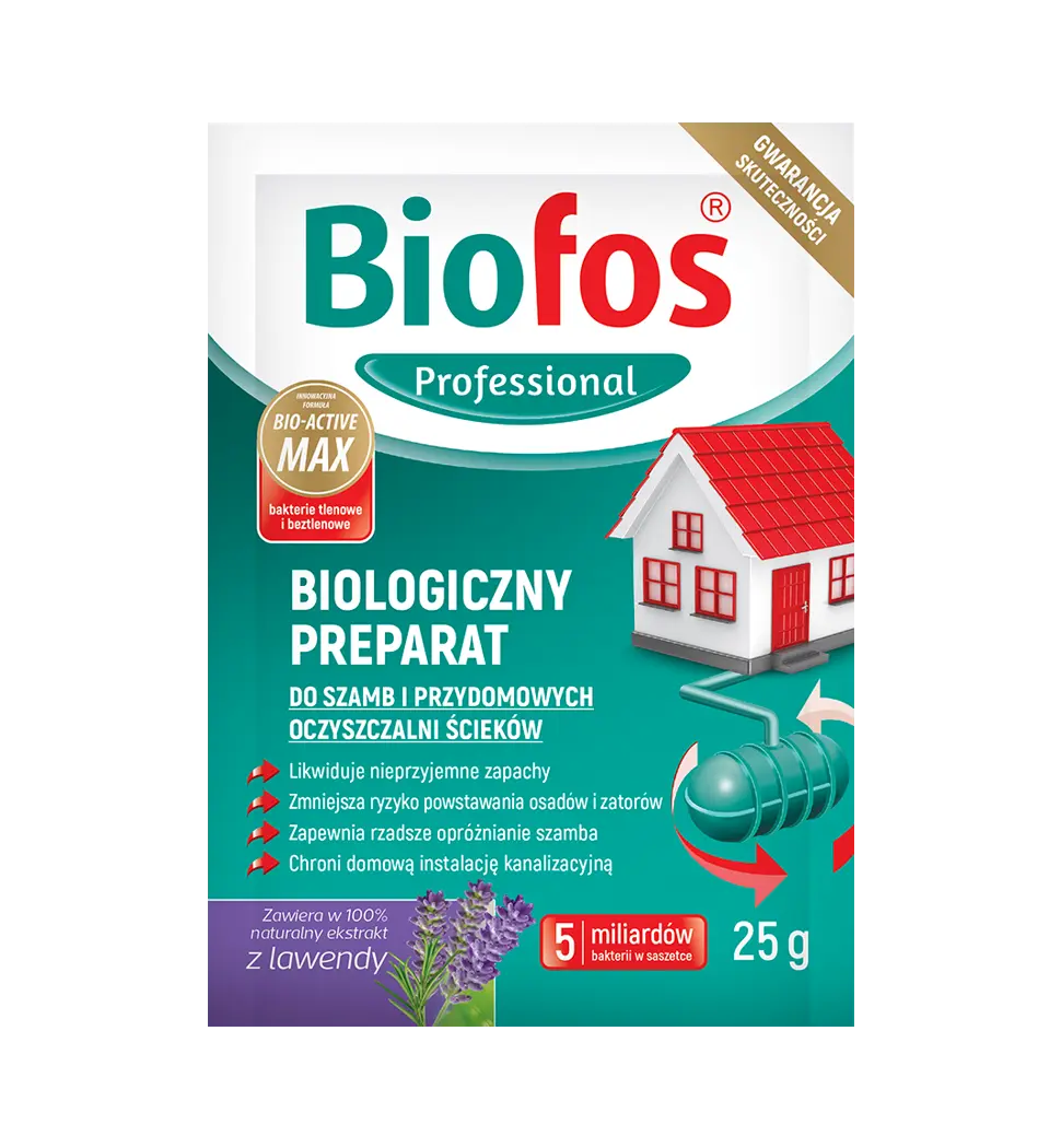 Biofos Profesional Sachet für Fäkalgruben