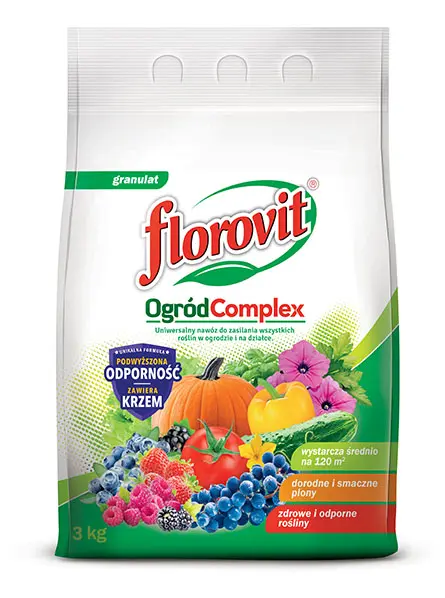 Universaldünger Florovit Ogród Complex – für Pflanzen im Garten und auf dem Grundstück 2