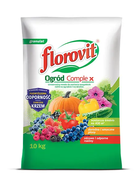 Universaldünger Florovit Ogród Complex – für Pflanzen im Garten und auf dem Grundstück 3