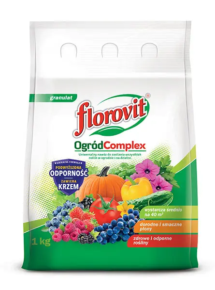 Universaldünger Florovit Ogród Complex – für Pflanzen im Garten und auf dem Grundstück 5