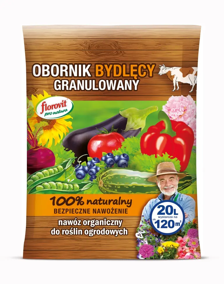 Fumier bovin granulé Pro Natura Florovit 3
