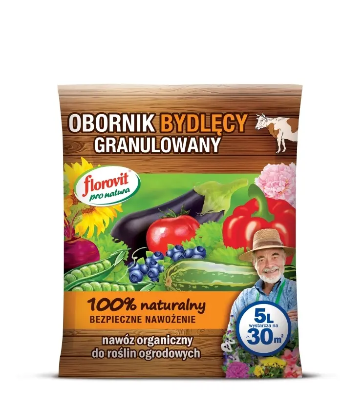 Fumier bovin granulé Pro Natura Florovit 5