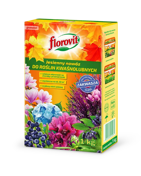 Dünger für kalkliebende Pflanzen Herbst Florovit - granuliert
