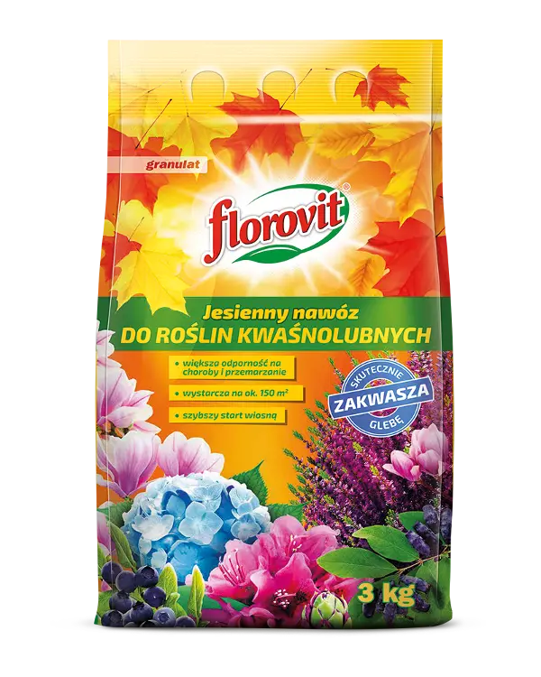 Dünger für kalkliebende Pflanzen Herbst Florovit - granuliert 2