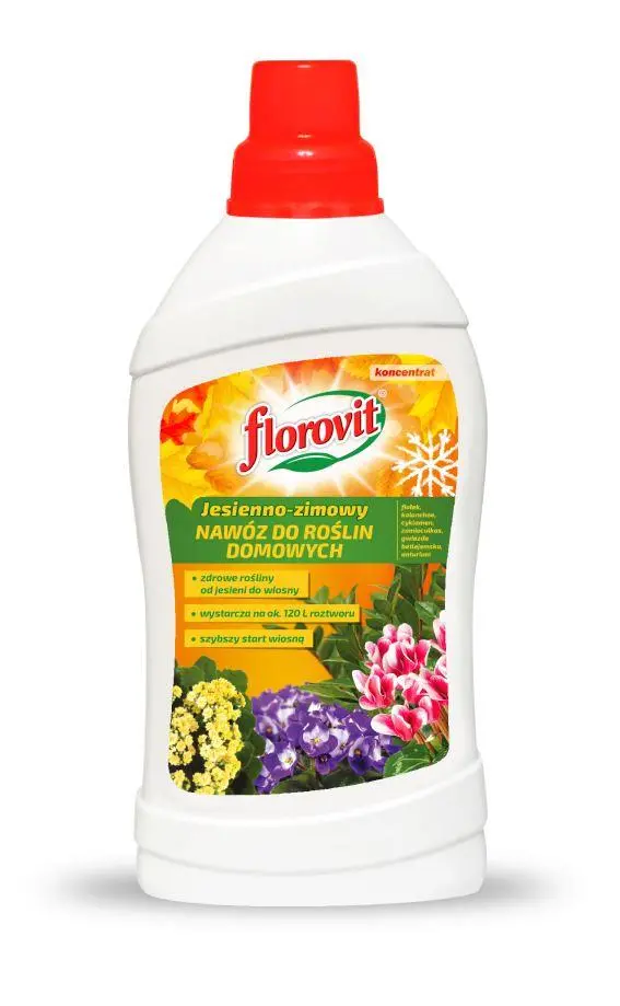 Dünger für Zimmerpflanzen Herbst-Winter Florovit - flüssig - 1kg Flasche