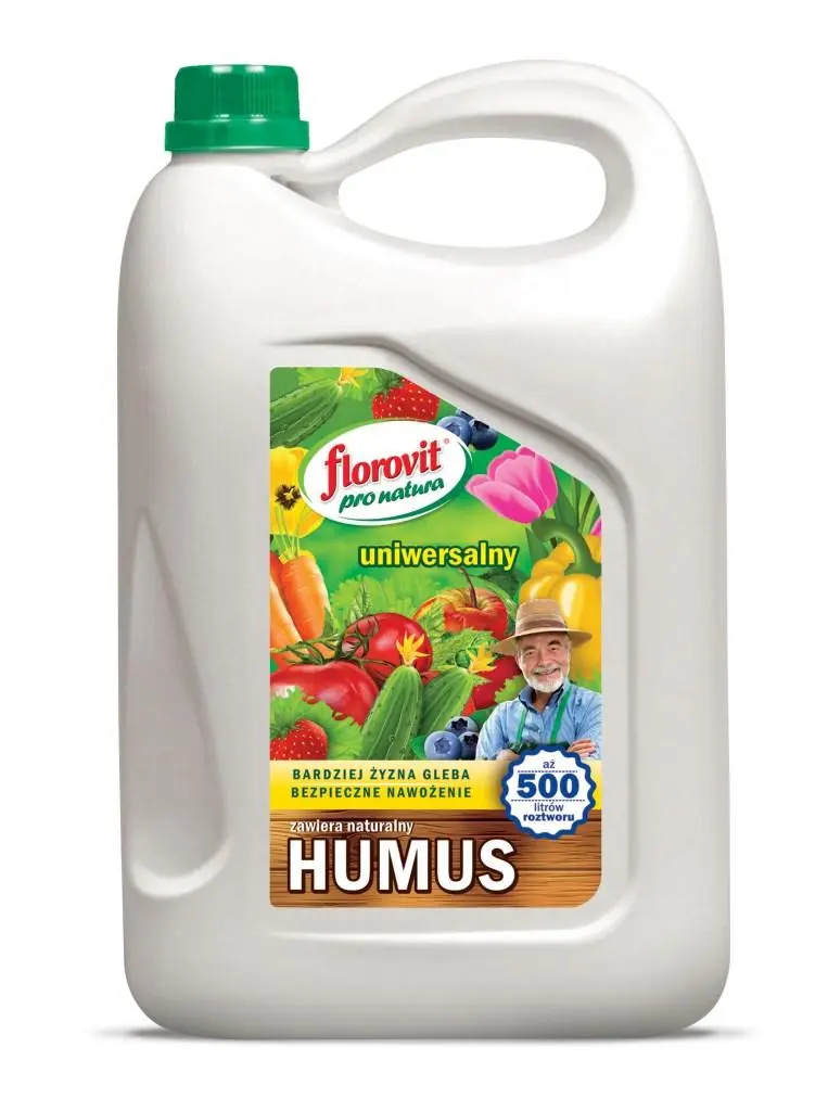 Flüssiger organisch-mineralischer Universal-Dünger Humus Florovit Pro Natura 3
