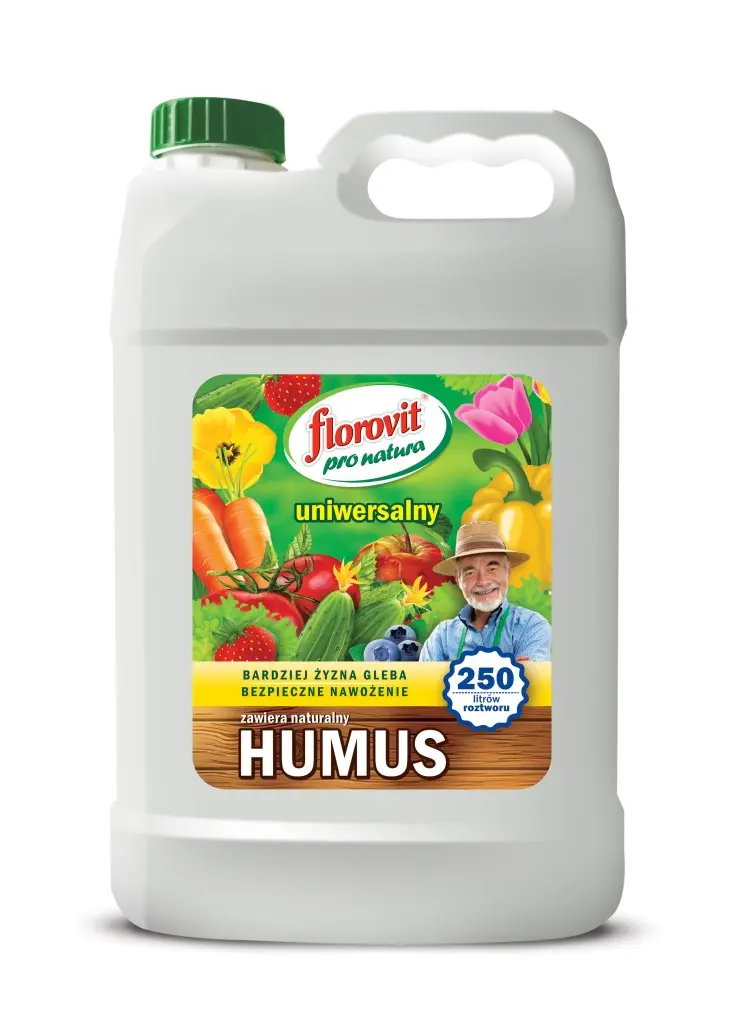 Flüssiger organisch-mineralischer Universal-Dünger Humus Florovit Pro Natura