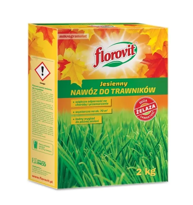 Добриво для газонів осіннє Florovit - гранульоване