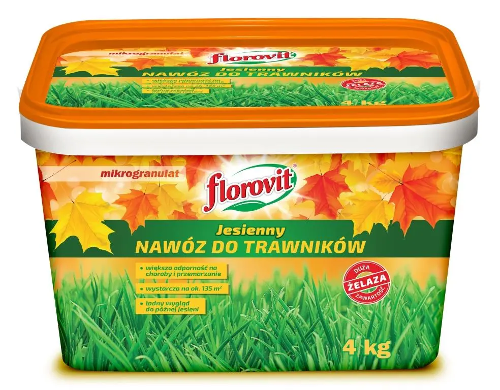 Добриво для газонів осіннє Florovit - гранульоване 3