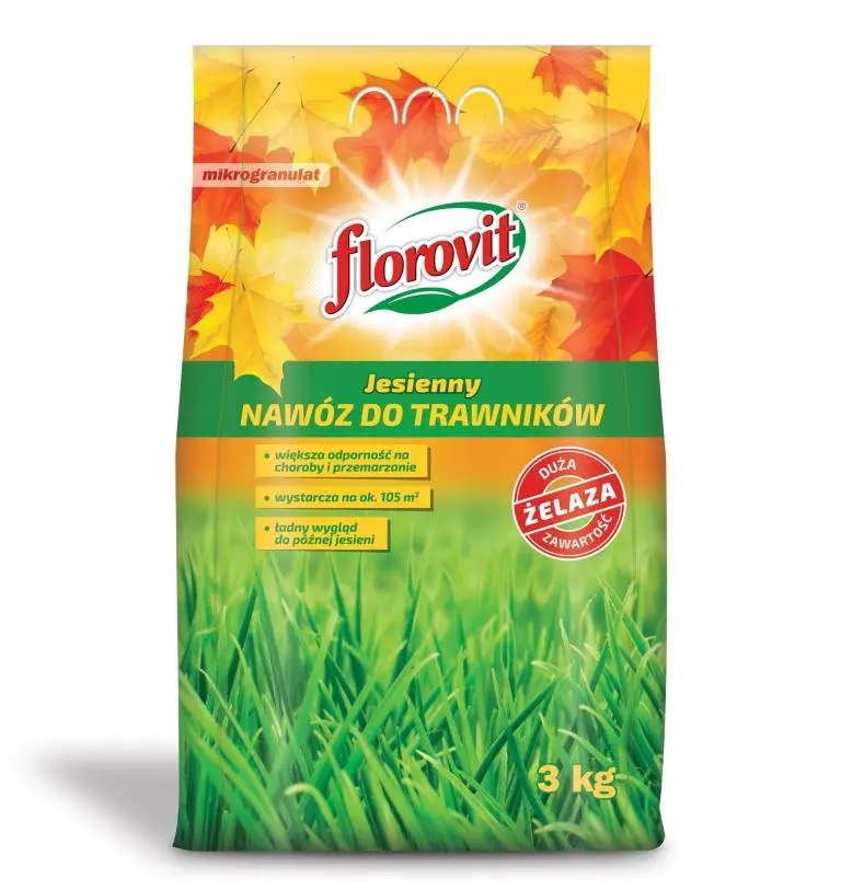 Добриво для газонів осіннє Florovit - гранульоване 4