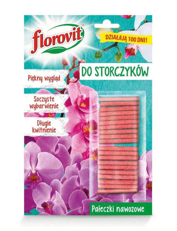 Florovit Düngestäbchen für Orchideen 20g (20 Stäbchen)