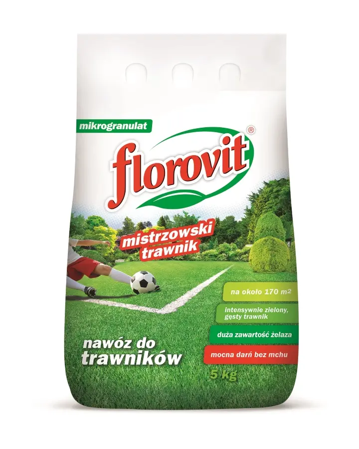 Добриво для газонів з мохом Mistrzowski Trawnik Florovit 3