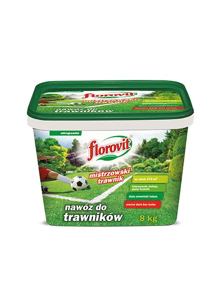 Добриво для газонів з мохом Mistrzowski Trawnik Florovit 2