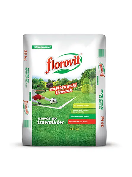 Добриво для газонів з мохом Mistrzowski Trawnik Florovit 6