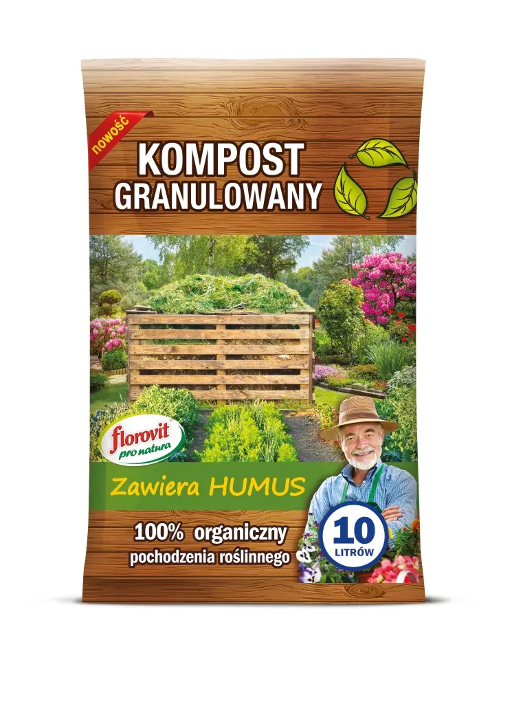 Granulierter Kompost Pro Natura Florovit 2