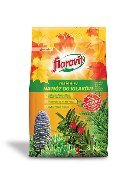 Florovit Autumn Fertiliser for Conifers - Granulated 4