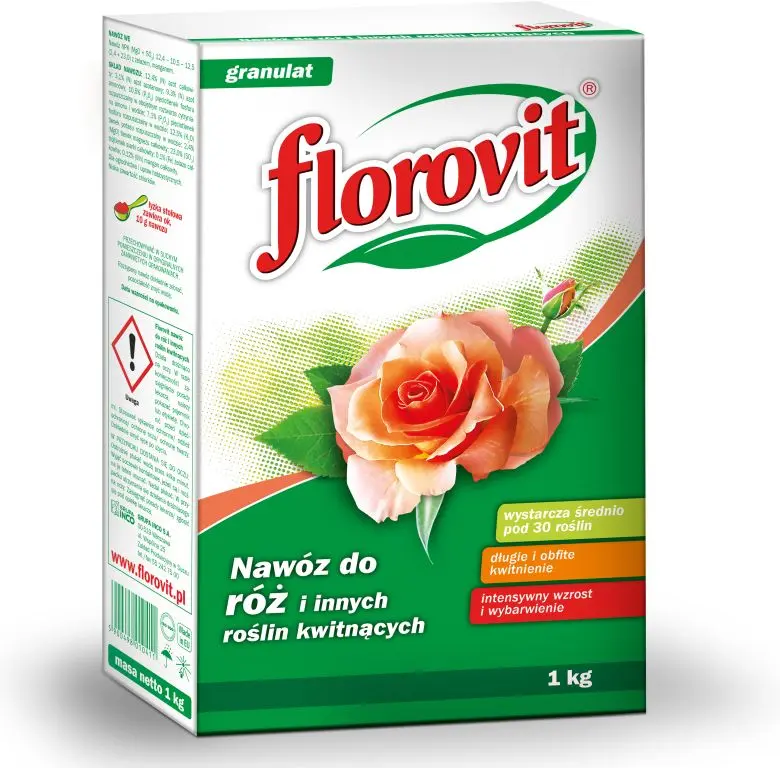 Dünger für Rosen und andere blühende Pflanzen Florovit 2