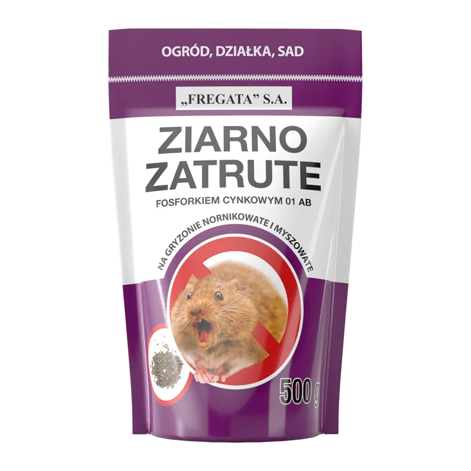 Giftkorn 0,5 kg Fregata – gegen Feldmaus und Maus