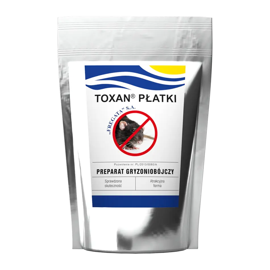 Toxan Płatki Fregata - appât pour souris et rats