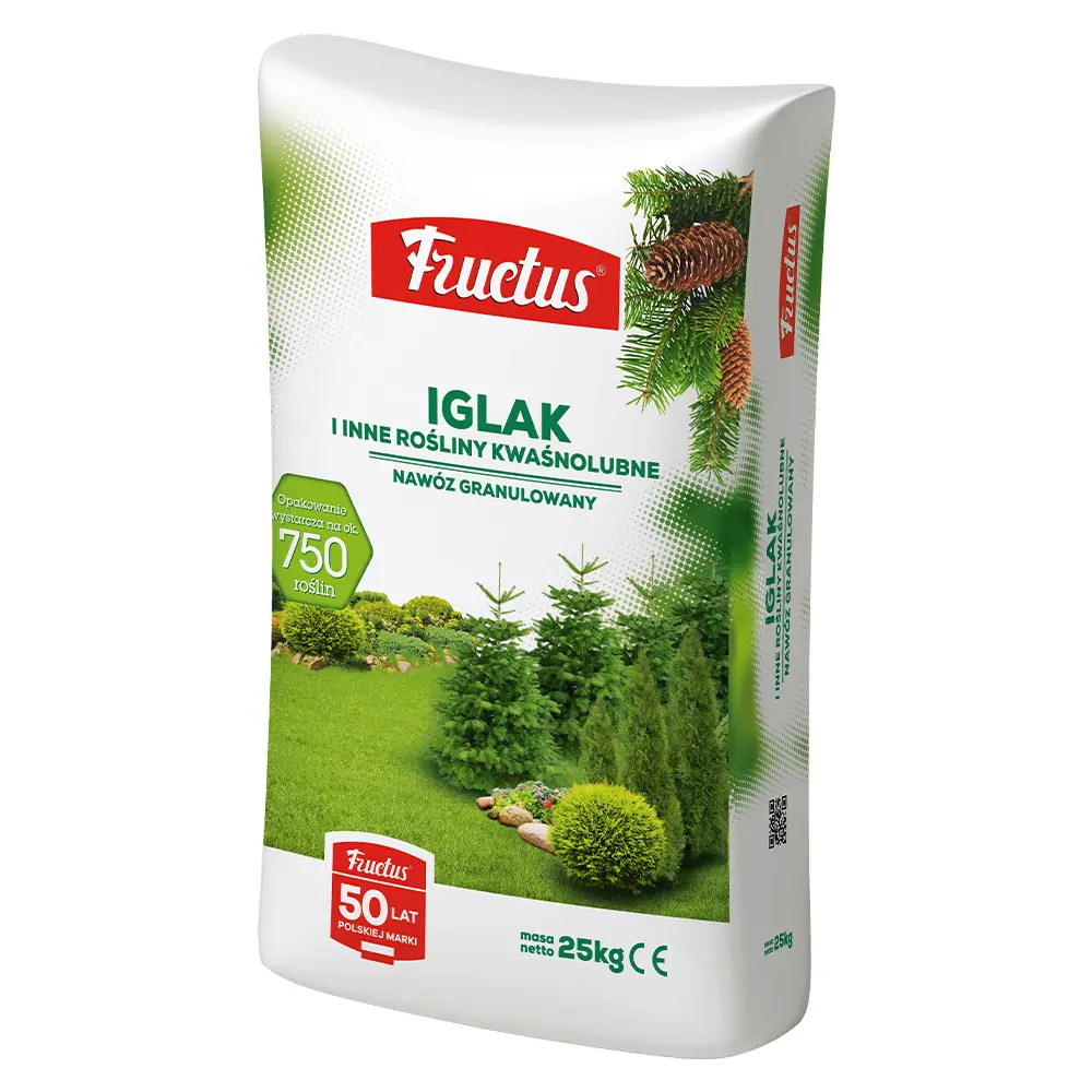 Granulierter Dünger für Nadelgehölze Fructus Iglak und säureliebende Pflanzen 2