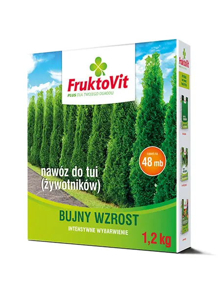 Dünger für Thuja (Lebensbäume) FruktoVit Plus