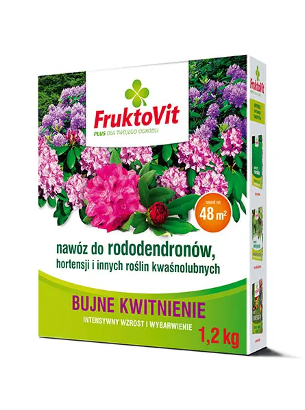 Engrais pour rhododendrons, hortensias et autres plantes acidophiles FruktoVit Plus