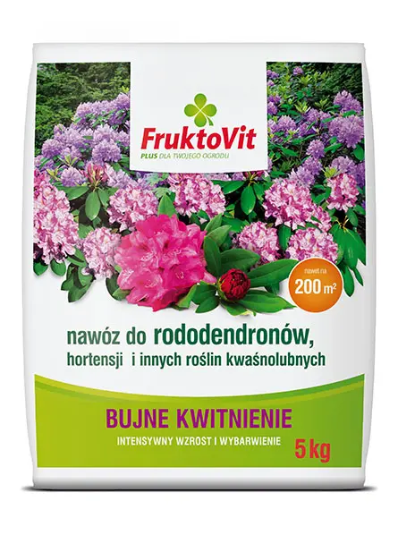 Engrais pour rhododendrons, hortensias et autres plantes acidophiles FruktoVit Plus 3