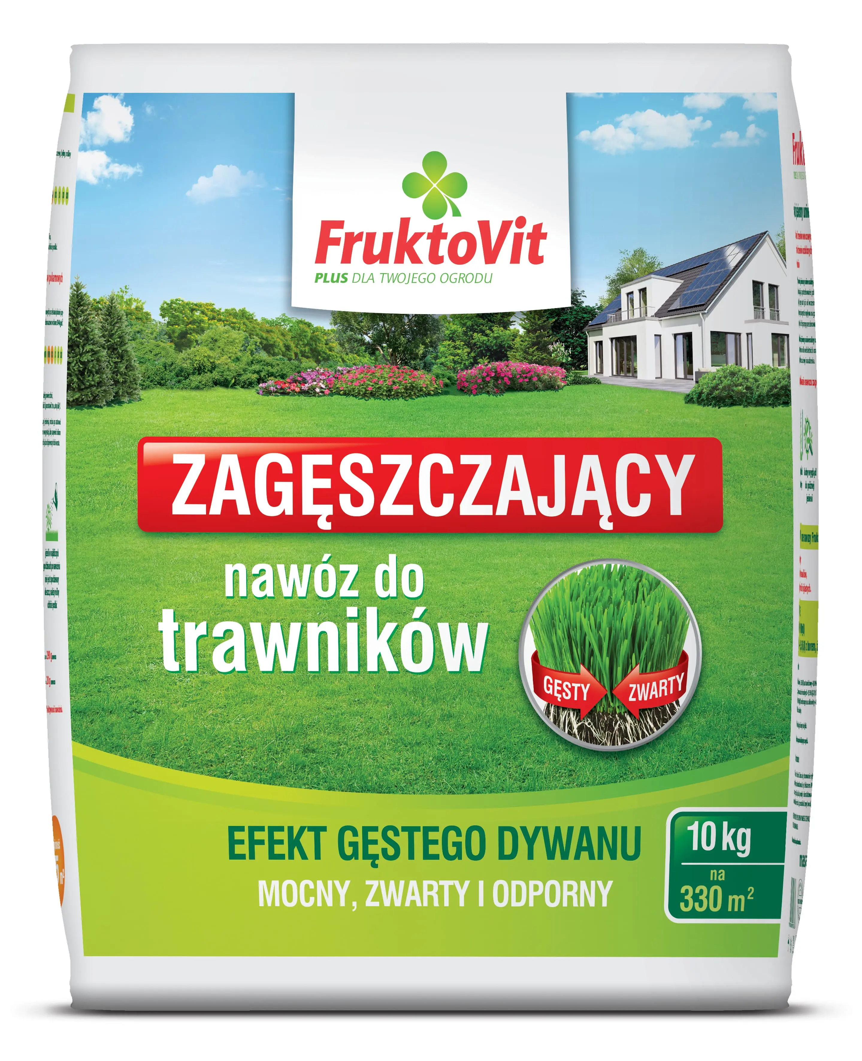 Verdichtender Dünger für Rasen FruktoVit Plus 3