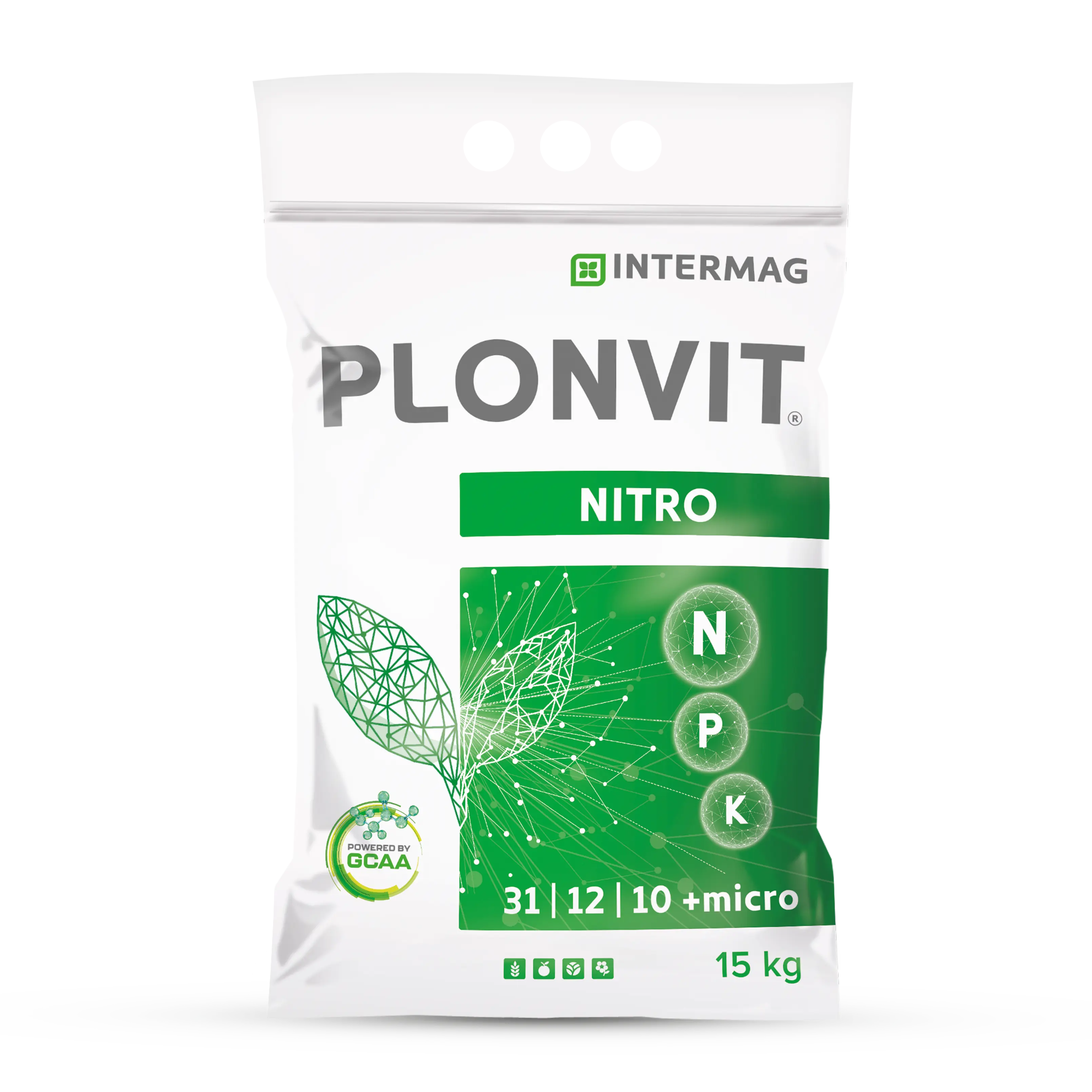 Plonvit Nitro Intermag - kristalliner NPK-Dünger (31/12/10) mit Mikronährstoffen