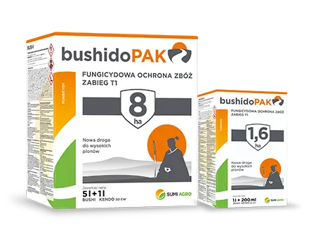 Bushido Pak Bushi (piraclostrobine) + Kendo 50 EW (cyflufénamide) Sumi Agro - ensemble de fongicides