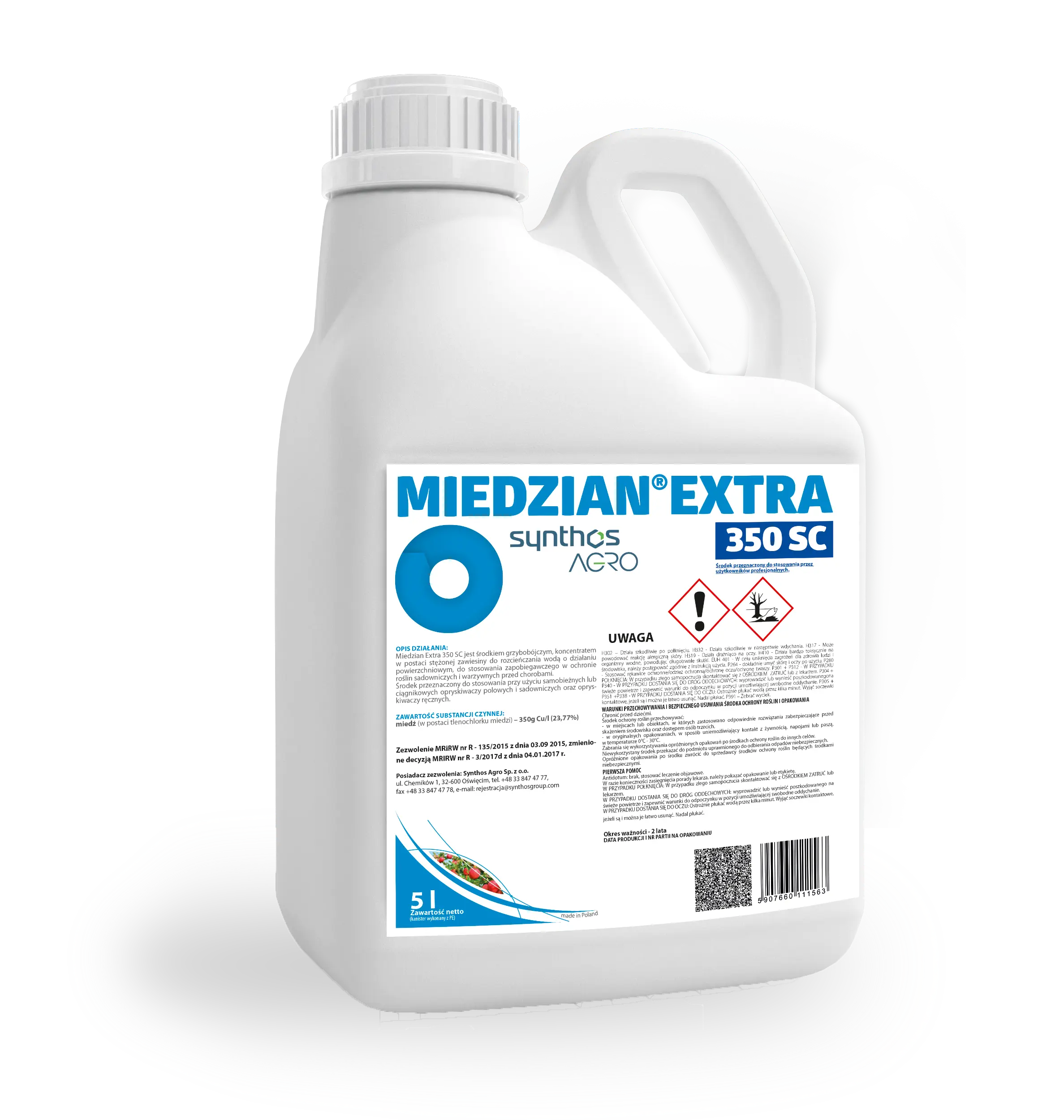 Miedzian Extra 350 SC (Kupferoxychlorid)