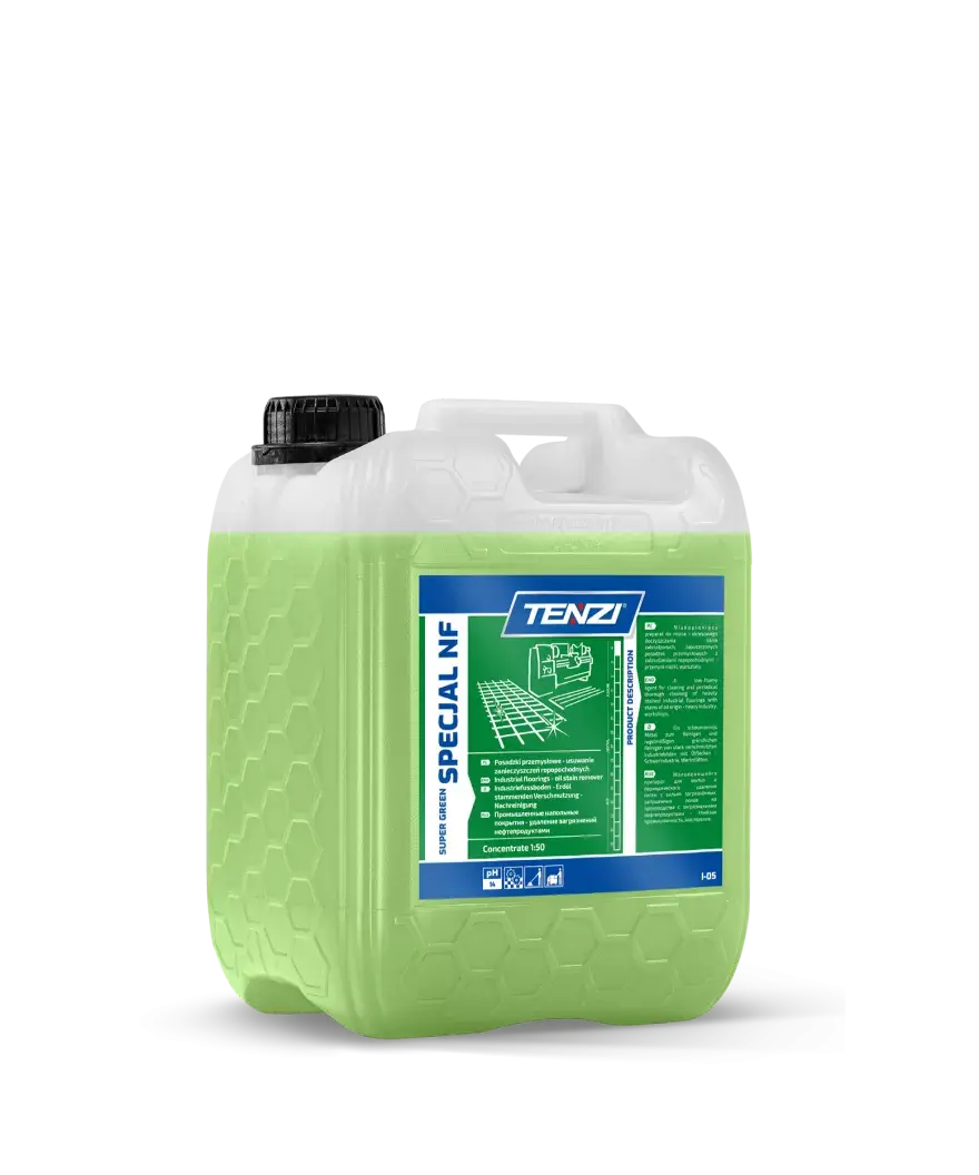 Super Green Specjal NF Tenzi - produit pour le nettoyage des sols d'atelier et de garage 2