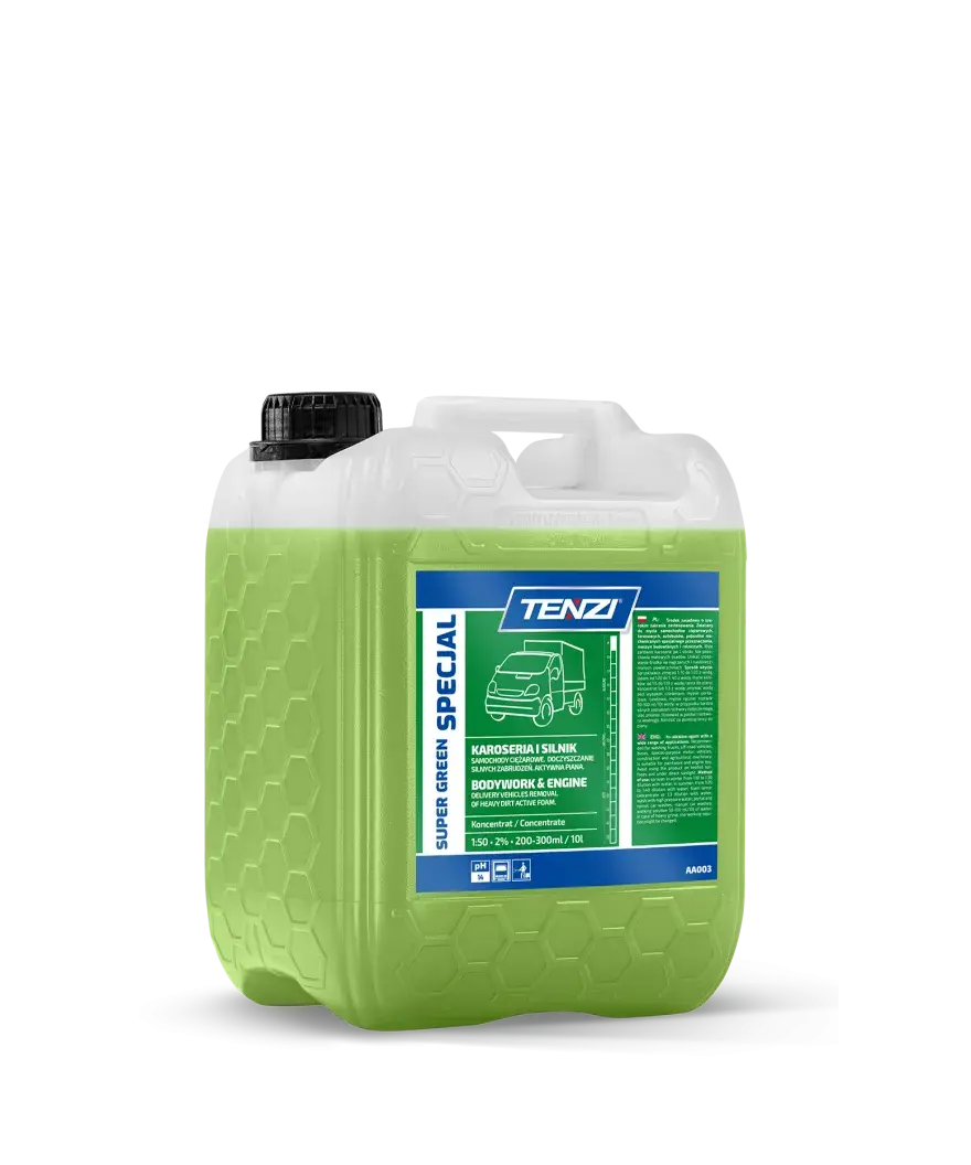 Super Green Specjal Tenzi - aktive Schaumreinigung für Autos und Planen 2