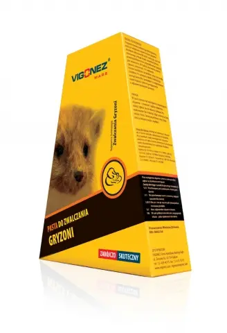 Giftpaste gegen Nagetiere Vigonez Paste "25" (brodifacoum) 150g