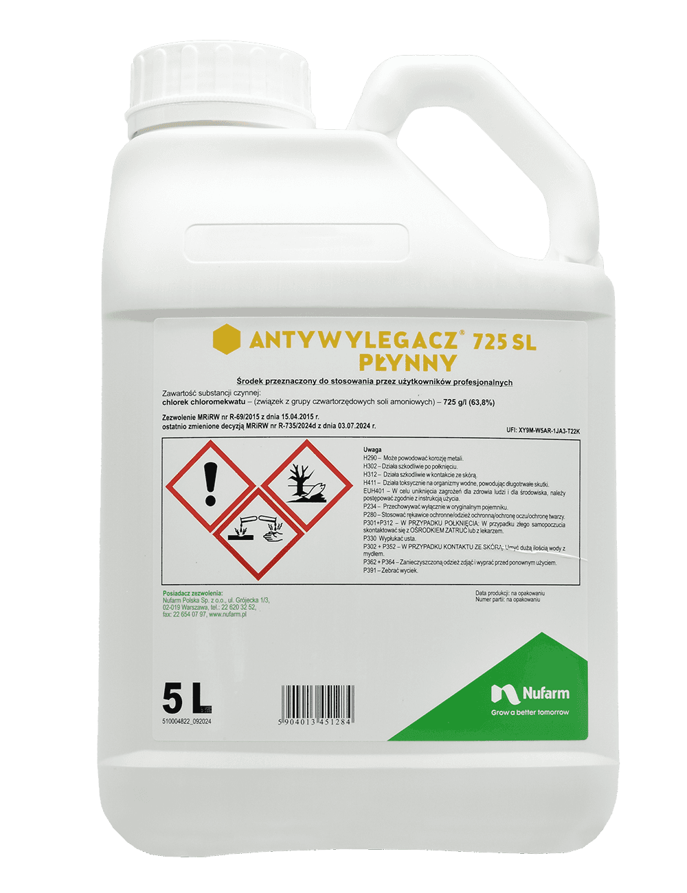 Antywylegacz Płynny 725 SL
