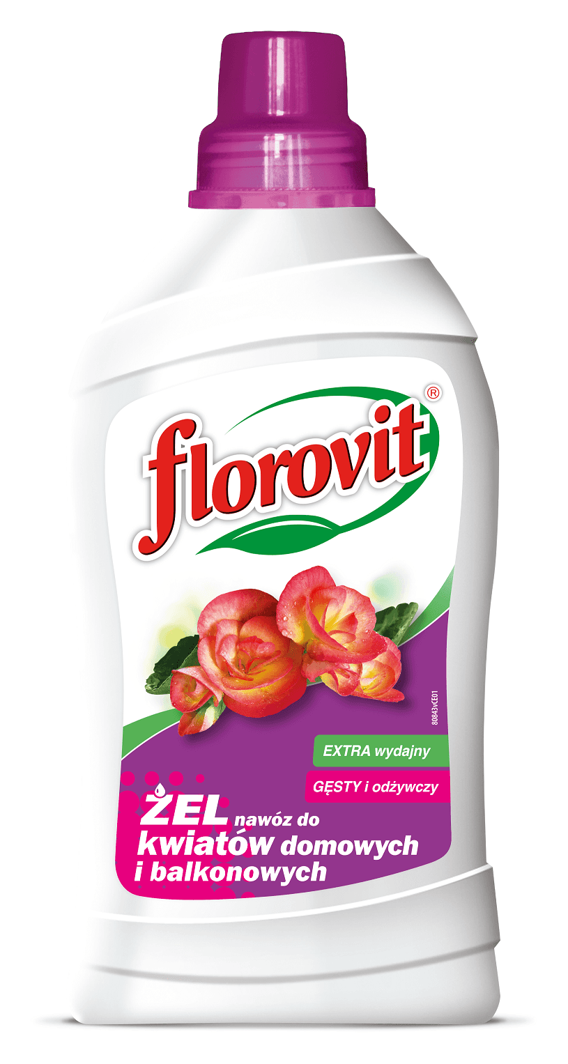 Florovit Dünger für Zimmer- und Balkonpflanzen im Gel
