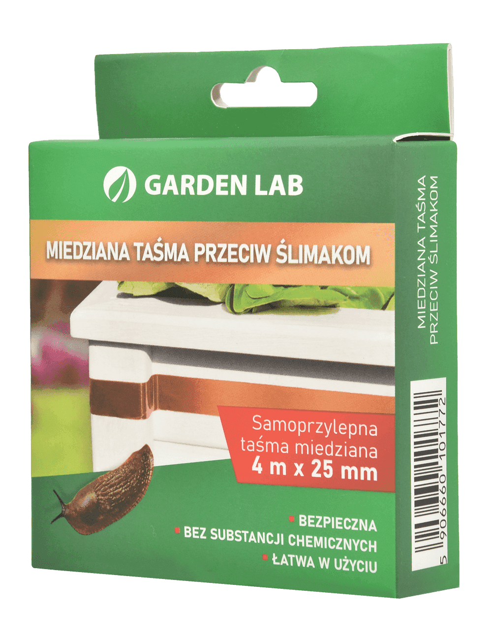Kupferband gegen Schnecken 25 MM 4 MB