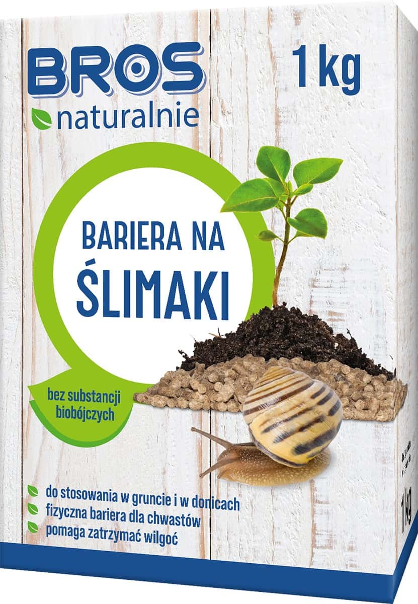 Bros Naturalnie - Barriere gegen Schnecken
