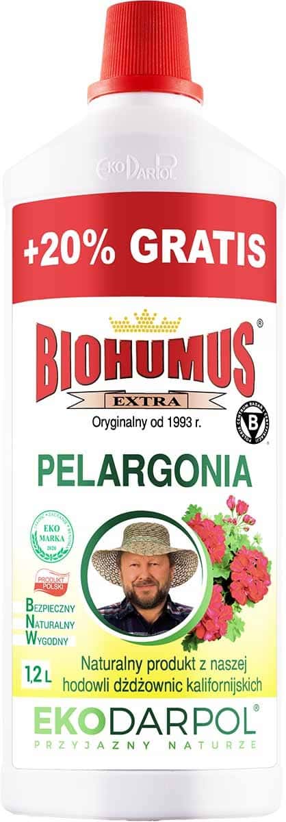 Biohumus Extra Pelargonia +20% gratis
