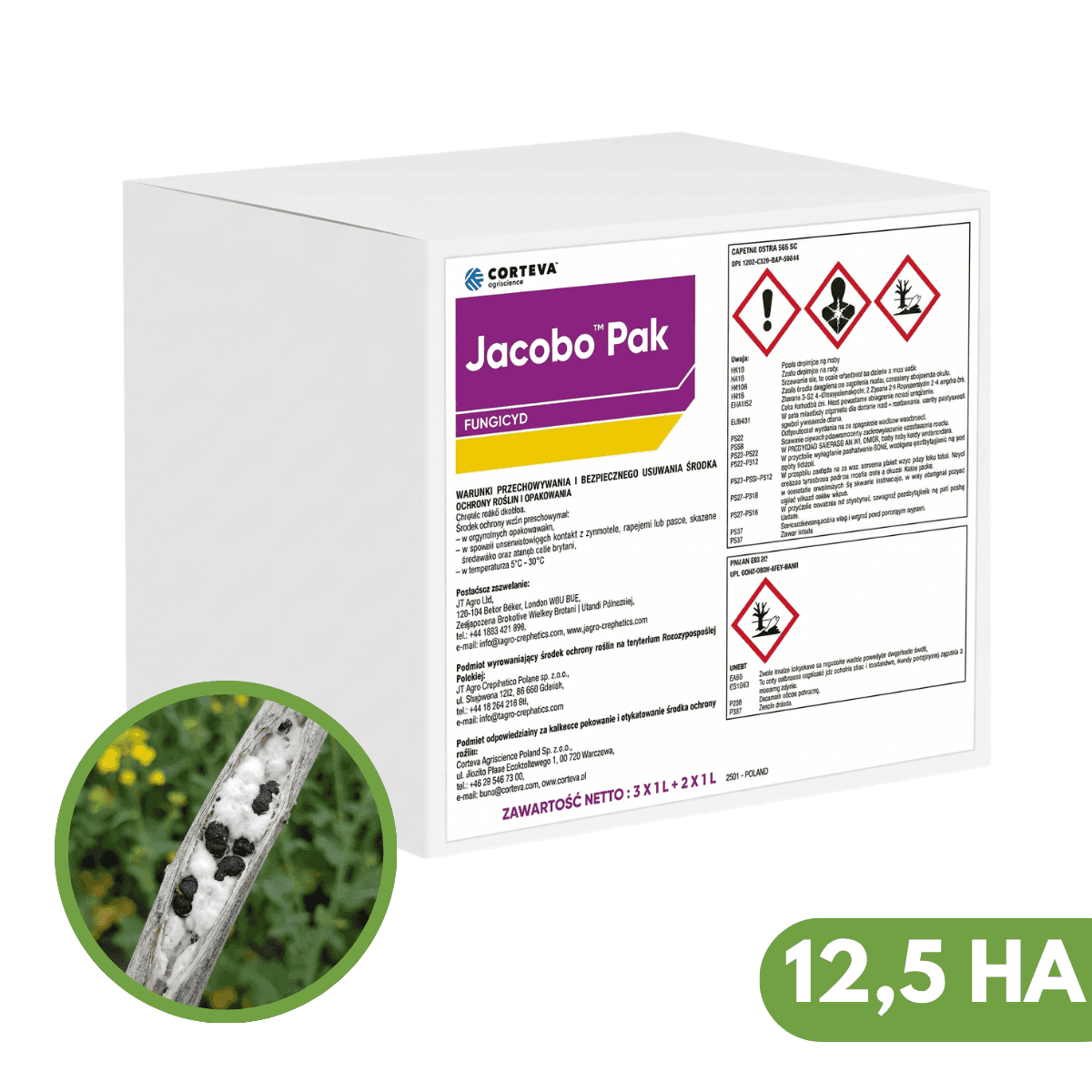 Jacobo Pak 12,5 HA Agrizole XL 1 X3 L + Locumba 2 X