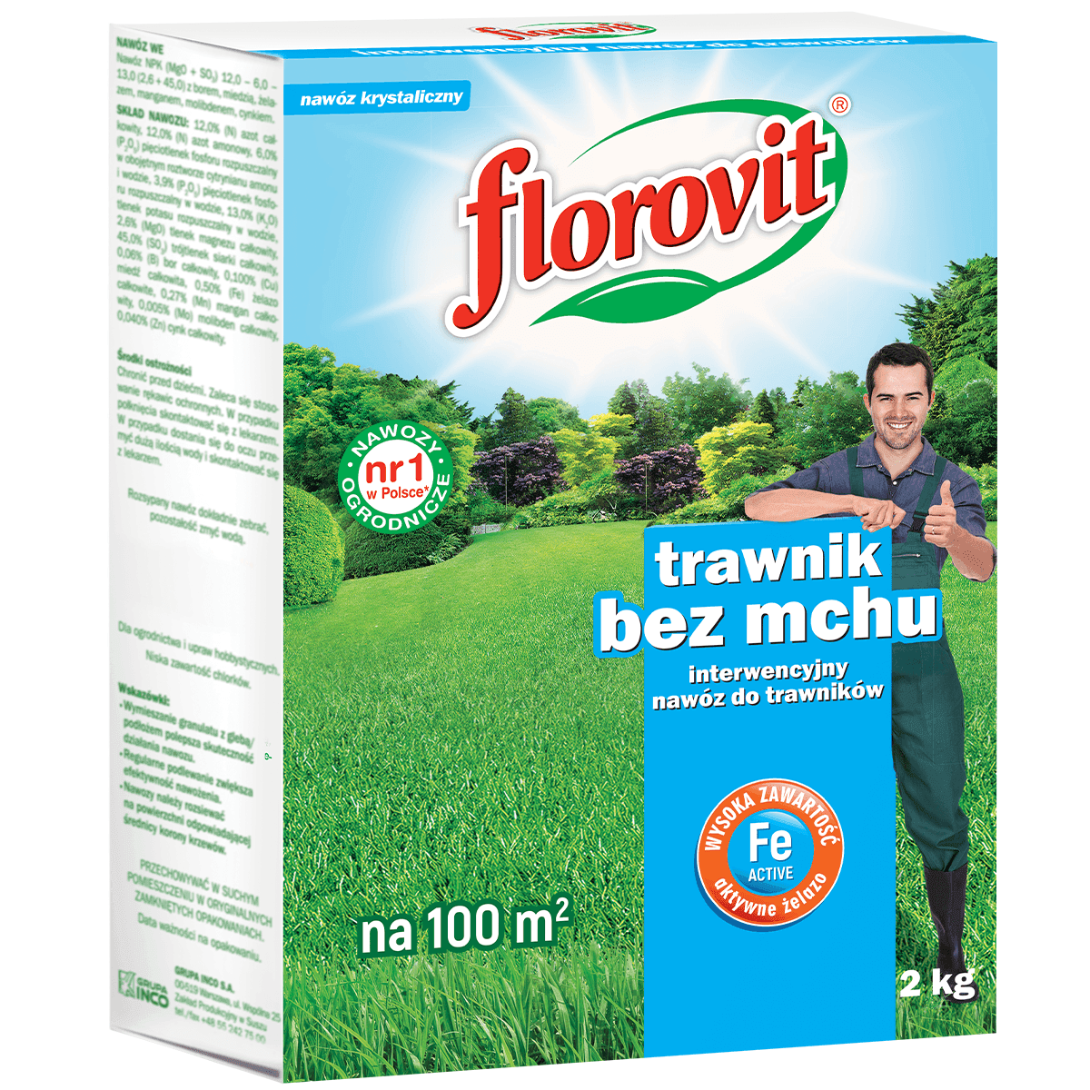 Antymech Florovit - Interventionsdünger für Rasen 3