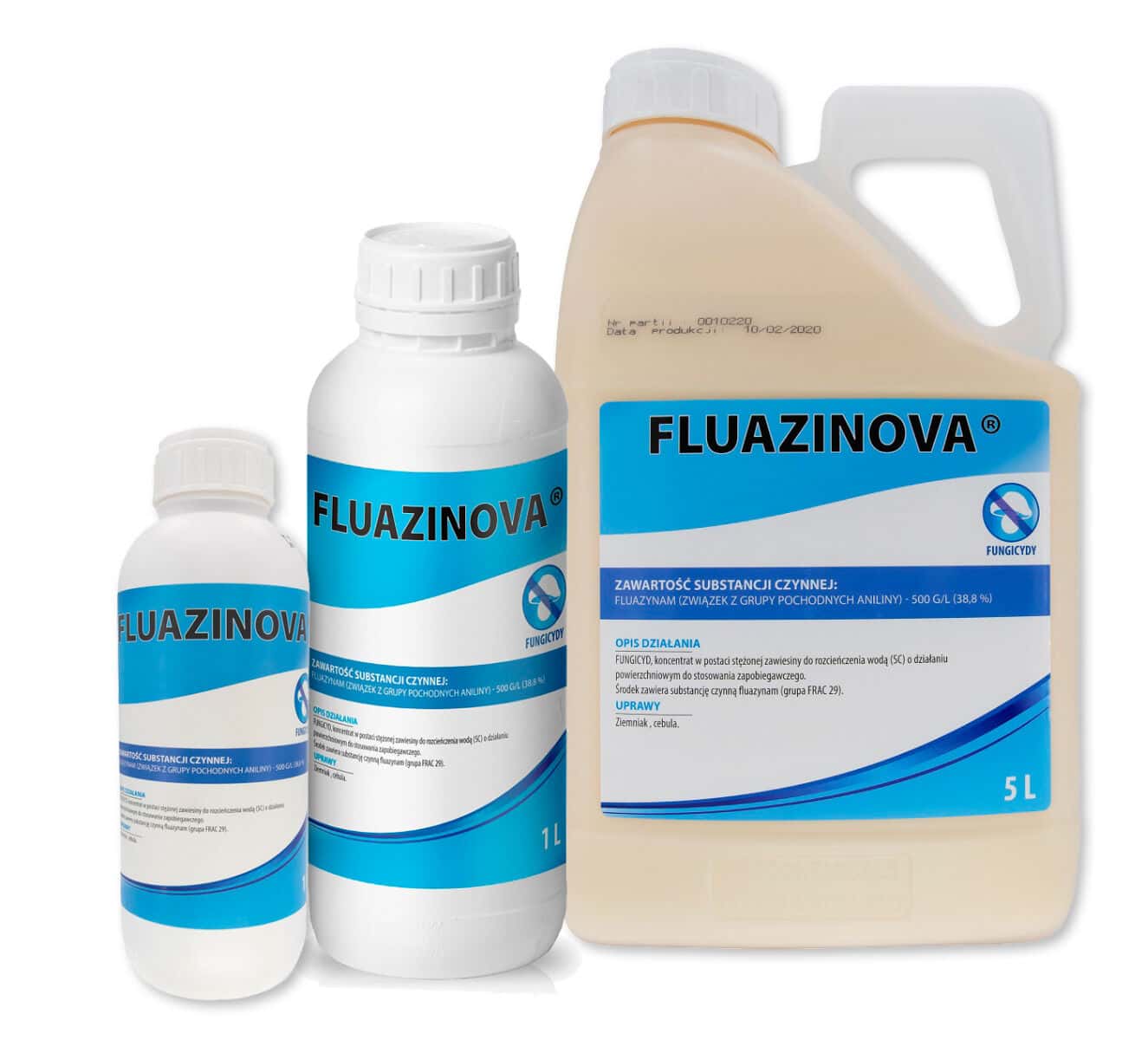 Fluazinova 500 SC (fluazynam) - gegen Pilzkrankheiten bei Kartoffeln und Zwiebeln