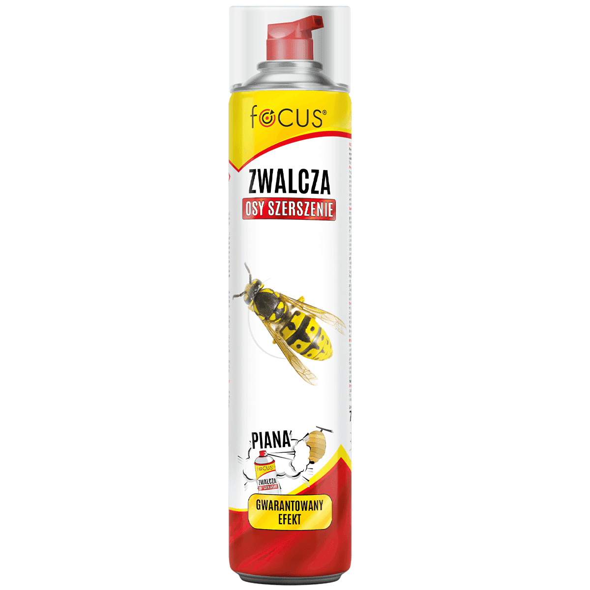 Focus Schaum zur Bekämpfung von Wespen und Hornissen 750ml