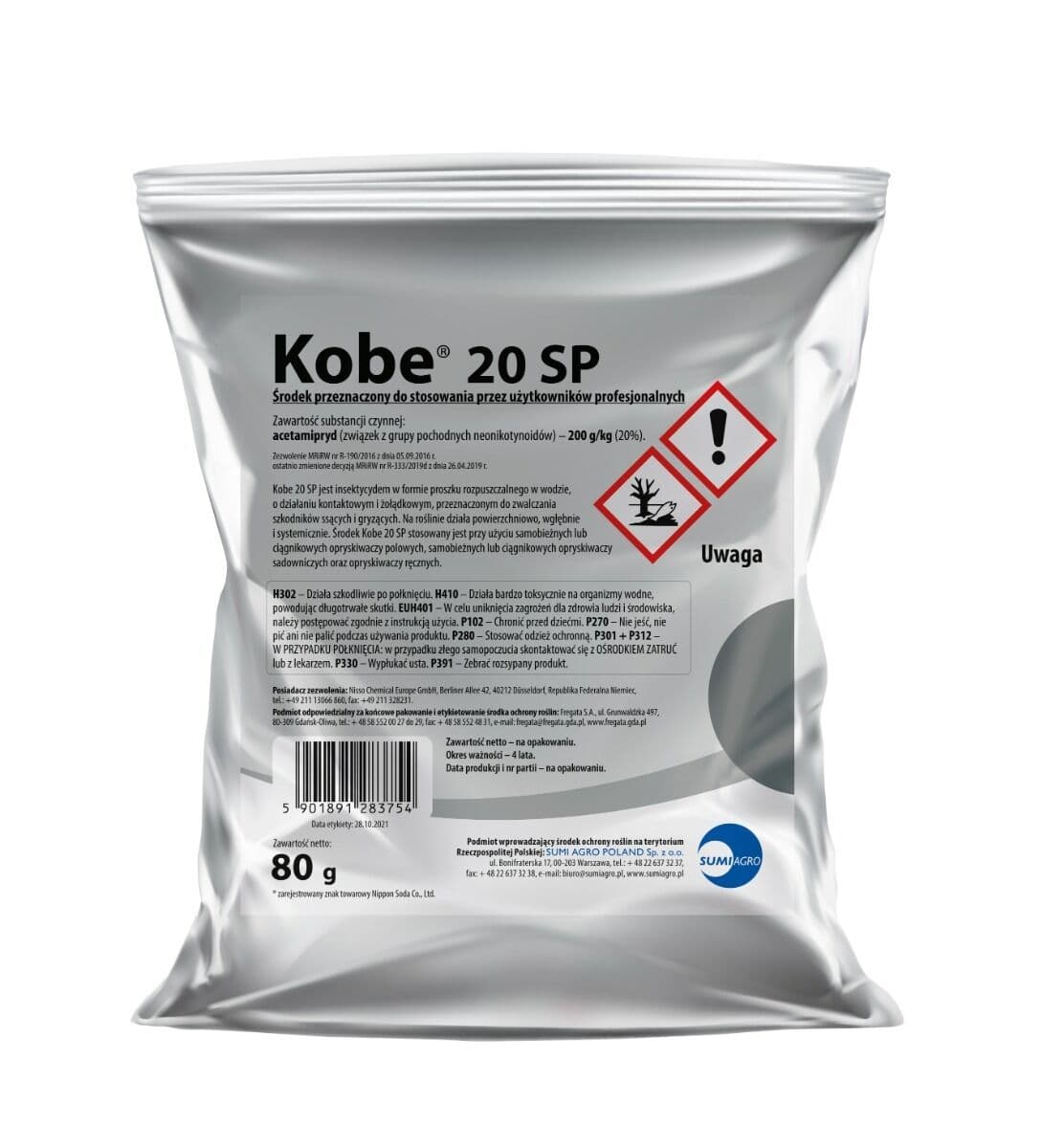 Kobe 20 SP (Acetamiprid) - Insektizid 2