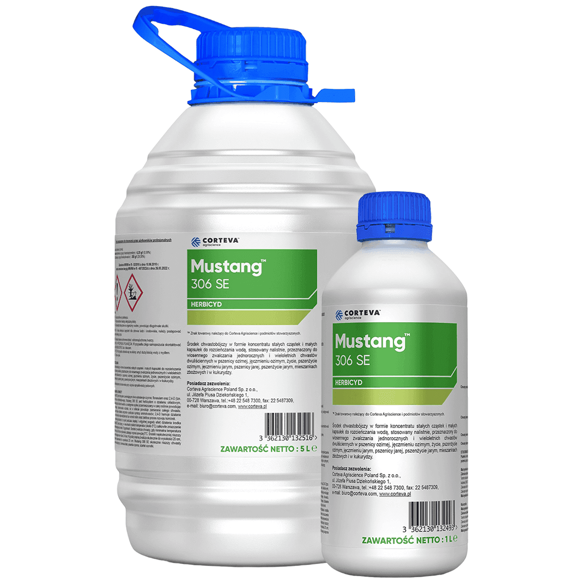 Mustang 306 SE (florasulam, 2,4-D) Corteva - Herbizid