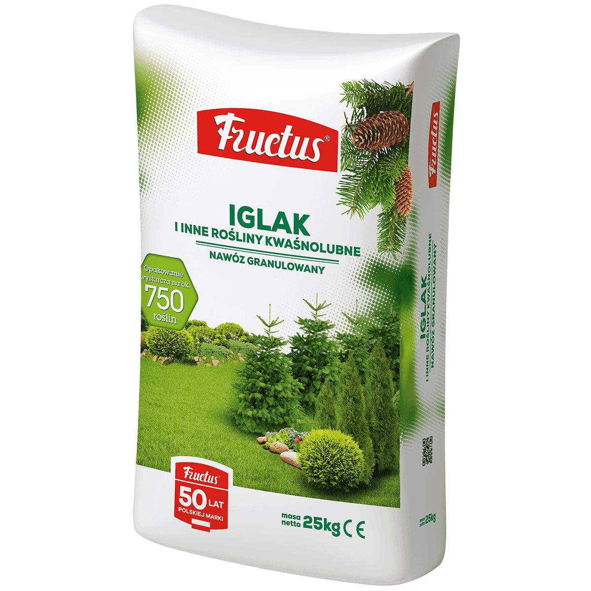 Granulierter Dünger für Nadelgehölze Fructus Iglak und säureliebende Pflanzen 9
