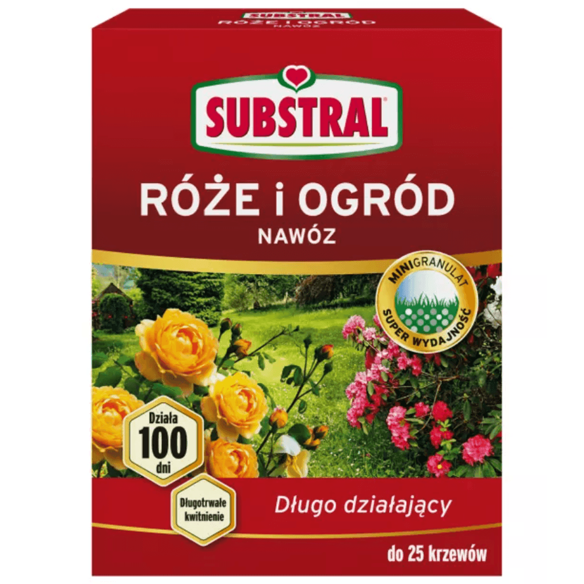 Langzeitdünger für Gartenpflanzen Substral 100 Tage Rosen und Garten